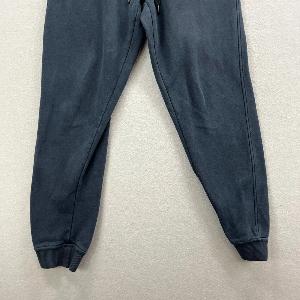Under Armour Joggers Mens L Navy Fleece Zip Pocket Sporty Athleisure Sweatpants